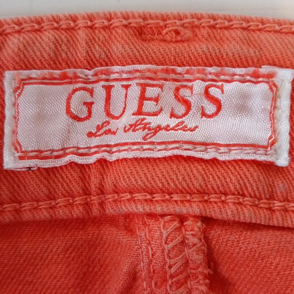 GUESS Brittney Skinny Orange Jeans - Picture 5 of 7